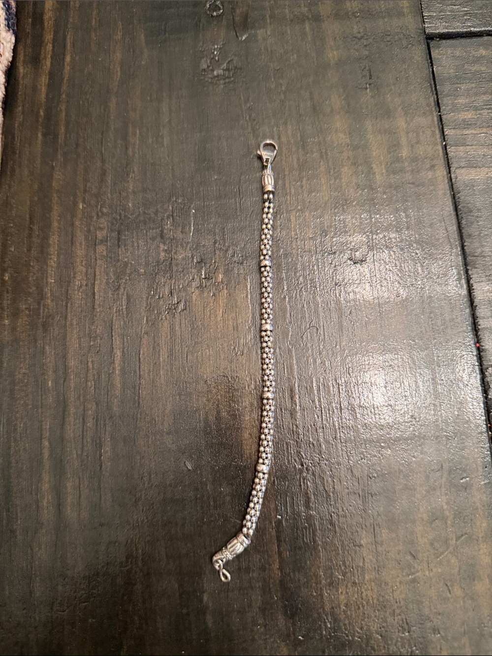 LAGOS Silver Signature Bead Bracelet - Picture 2 of 5